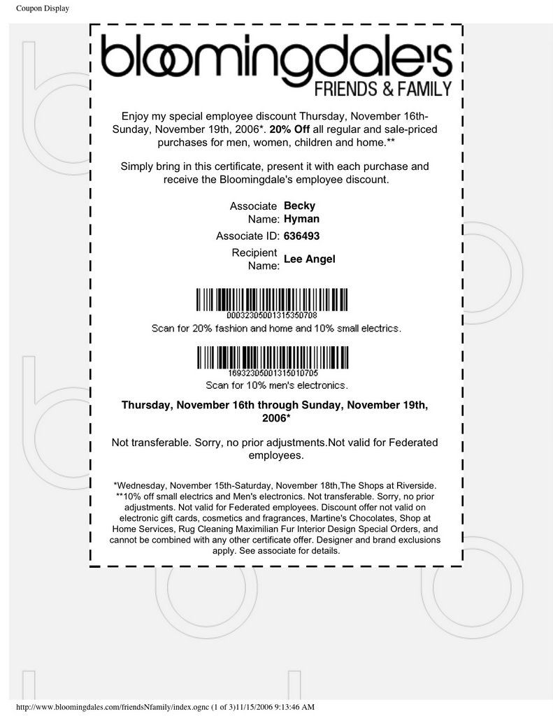 How does a Bloomingdales Private Sale work? Bloomingdales carries a large selection of premium fashion, accessories, shoes and beauty products. From Tory Burch to Burberry, Bloomingdales has some of the hottest labels in store for you. You can even get free shipping and returns if you become a Bloomingdales Loyallist.5/5(1).